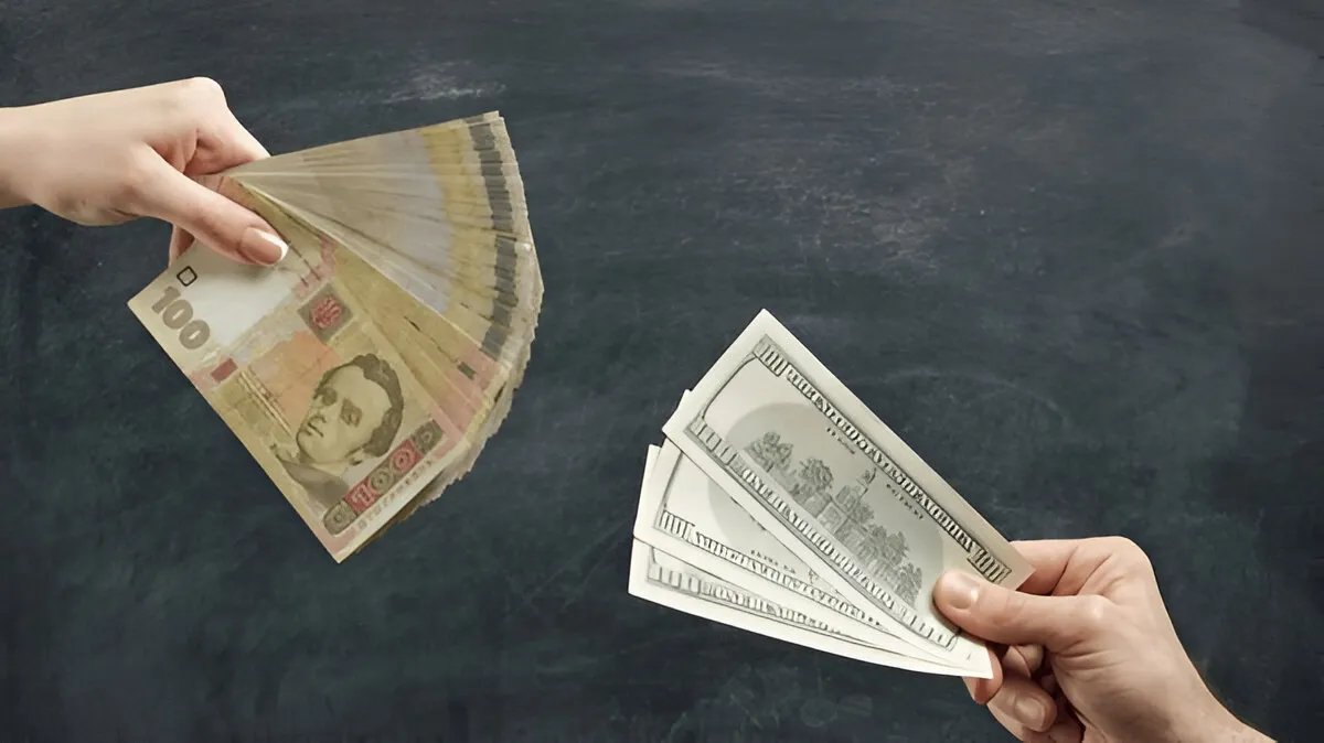 Курс долара до гривні в Ірпені
Купити долар в Ірпені
Обмін USD UAH в Ірпені